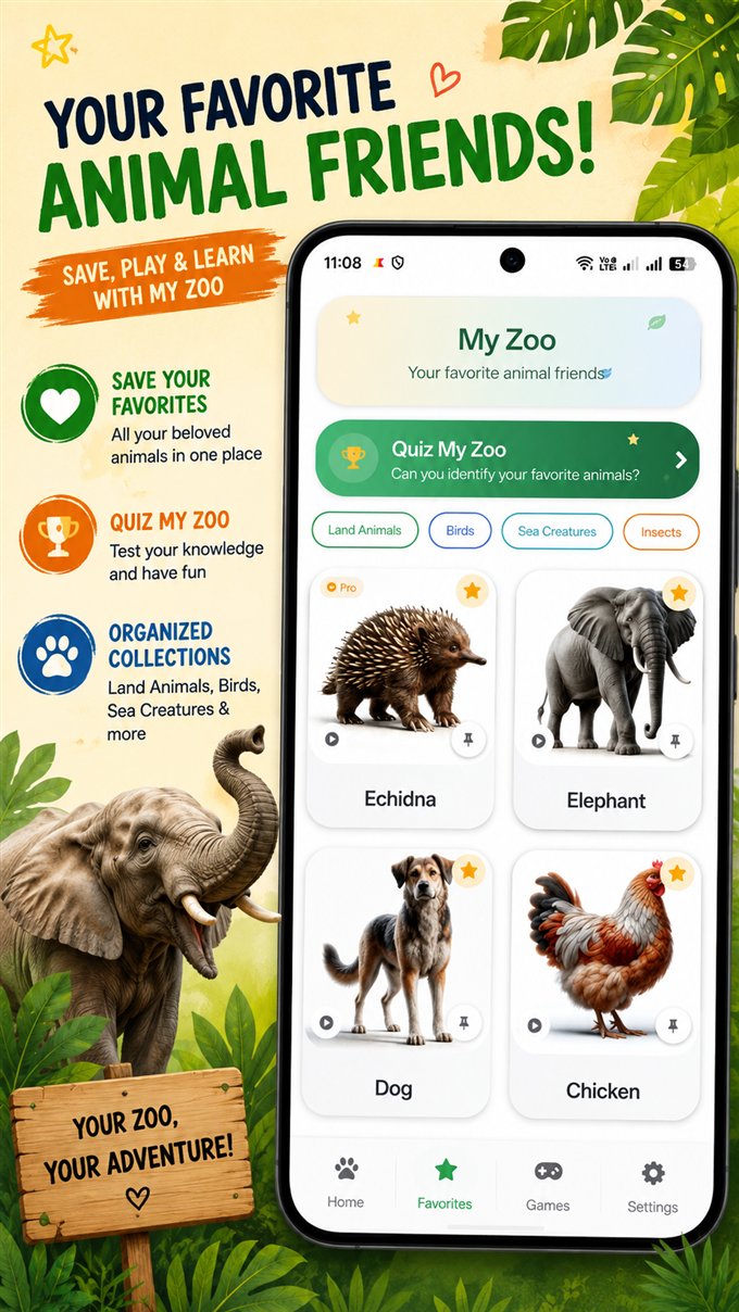 My Zoo favorite animal collection